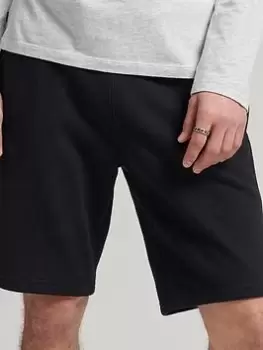 image of Superdry Vle Jersey Shorts, Black Size XL Men