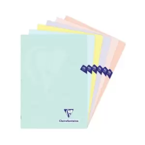 Image of Clairefontaine Mimesys Notebook Lined 48 Sheets A4 (Pack of 10) 308166C