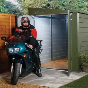 image of Trimetals Protect-A-Bike 960 6ft x 9ft Secure Metal Bike Shed