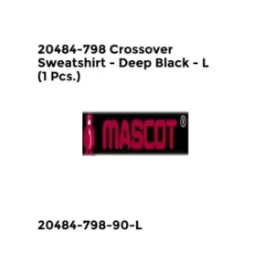 Image of 20484-798 Crossover Sweatshirt - Deep Black - L (1 Pcs.)