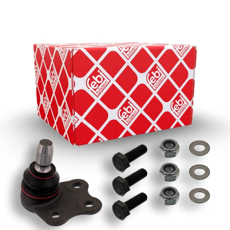 Image of FEBI BILSTEIN 26793 Ball joint Front Axle Right, with washers Support-/Steering Link (2462)