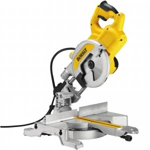 Image of DEWALT DWS777 XPS Sliding Compound Mitre Saw 216mm 240v