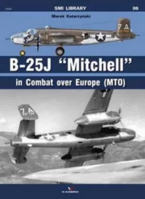 Image of B-25J "Mitchell" in combat over Europe MTO by Marek Katarynski