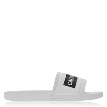 Calvin Klein Jeans Calvin Klein Slide Tape Slider - White/Black