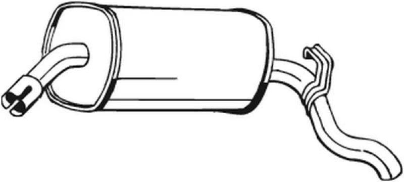 Image of Rear silencer BOSAL 185-045