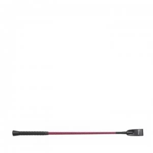 image of Shires Rubber Grip Whip - Navy/Red