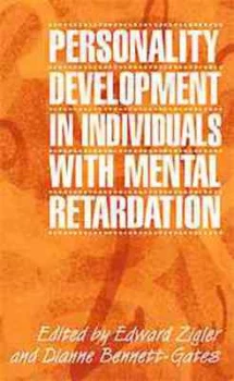 Image of Personality Development in Individuals with Mental Retardation by Edward Zigler Paperback
