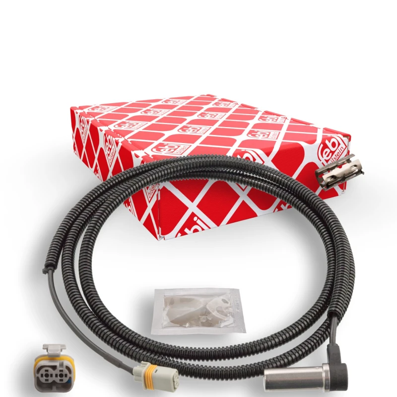 Image of FEBI BILSTEIN 103768 ABS Sensor with bush Sensor,wheel speed (412)