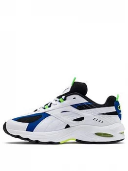 image of Puma Cell Speed, White/Blue, Size 6, Men