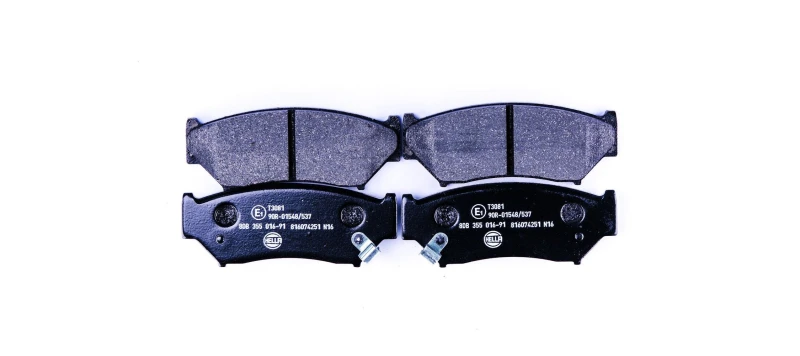 Image of HELLA Brake pad set HELLA 8DB 355 016-911