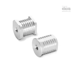 Image of ELESA Threaded end-cap for tube-GN 992-D50-M12