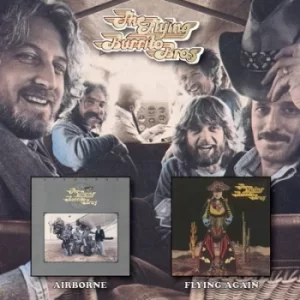 Image of Airborne/Flying Again by The Flying Burrito Brothers CD Album