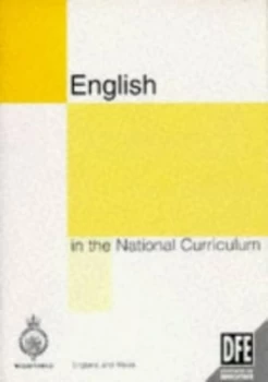 Image of English in the National Curriculum by Great Britain and Great Britain Book