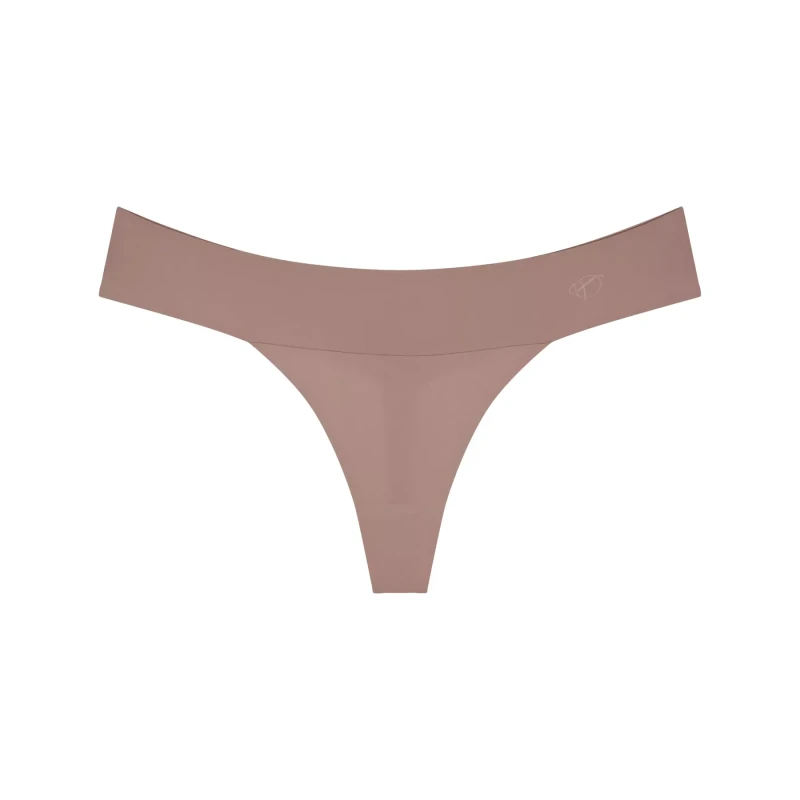 Image of Triumph Womens thong Triumph Make-Up Illusion Marron Female 38