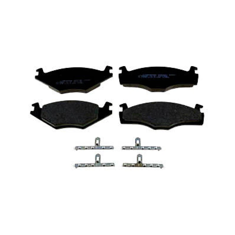 Image of ZIMMERMANN 20887.195.1 Brake pad set Front Axle, Photo corresponds to scope of supply Brake Pad Set,disc brake (402)