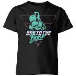 Image of Nintendo Super Mario Bad To The Bone Kid's T-Shirt - Black - 11-12 Years