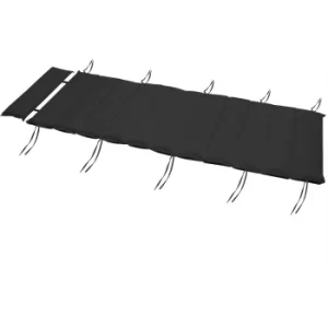 Image of Sun Lounger Cushion Anthracite 177x58x7cm