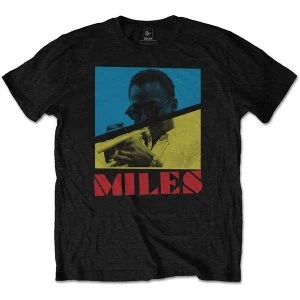 Miles Davis - Throwback Mens X-Large T-Shirt - Black