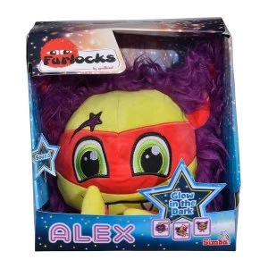 Image of Furlocks Glow In The Dark Alex Plush Toy