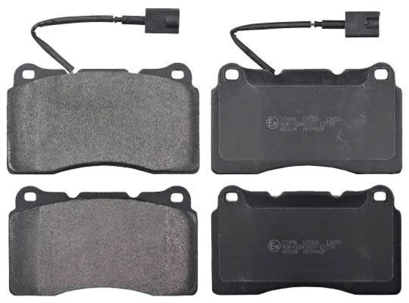 Image of A.B.S. 37486 Brake pad set with integrated wear sensor Brake Pad Set,disc brake (402)
