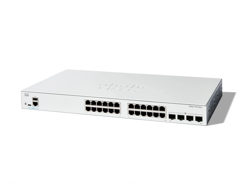 Image of Cisco Catalyst C1200-24T-4G-RF network switch Managed L2/L3 Gigabit Et