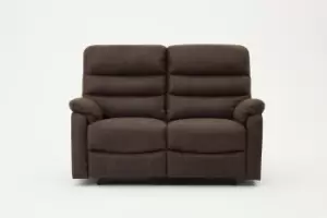 Image of Maxwell Air Leather 2 Seater Recliner Sofa