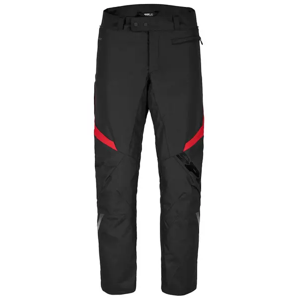 Image of Spidi Sportmaster Pants Black Red Size 2XL