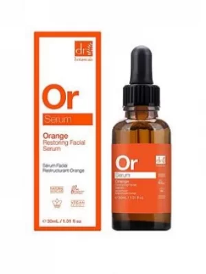 image of Dr Botanicals Dr Botanicals Apothecary Orange Restoring Facial Serum 30ml Orange, Women