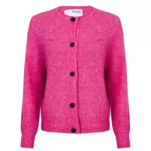 Image of Selected Femme Lulu Knit Cardigan Womens - Pink
