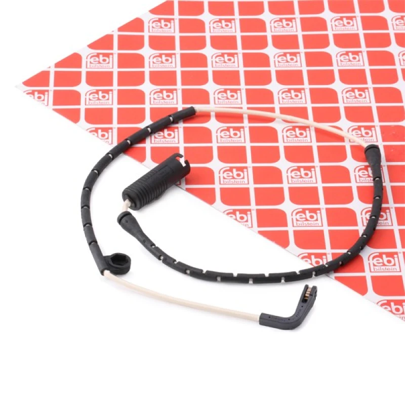 Image of FEBI BILSTEIN 08203 Brake Pad Wear Sensor Front Axle Right Warning Contact,brake pad wear (407)