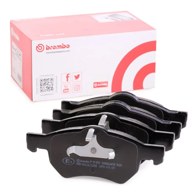 Image of BREMBO Brake pad set BREMBO P 11 013