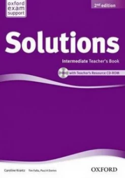 Image of Solutions Intermediate Teachers Book and-ROM Pack by