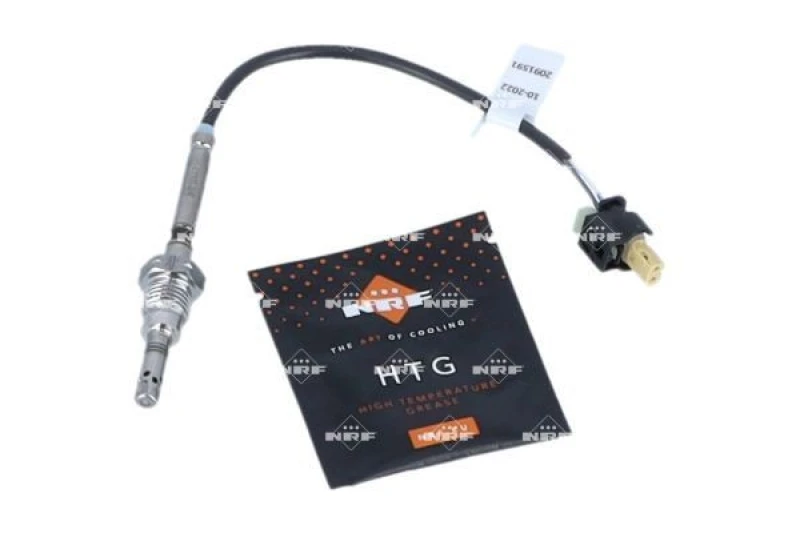 Image of NRF 707161 Sensors EASY FIT with synthetic grease Sensor,exhaust gas temperature (3938)