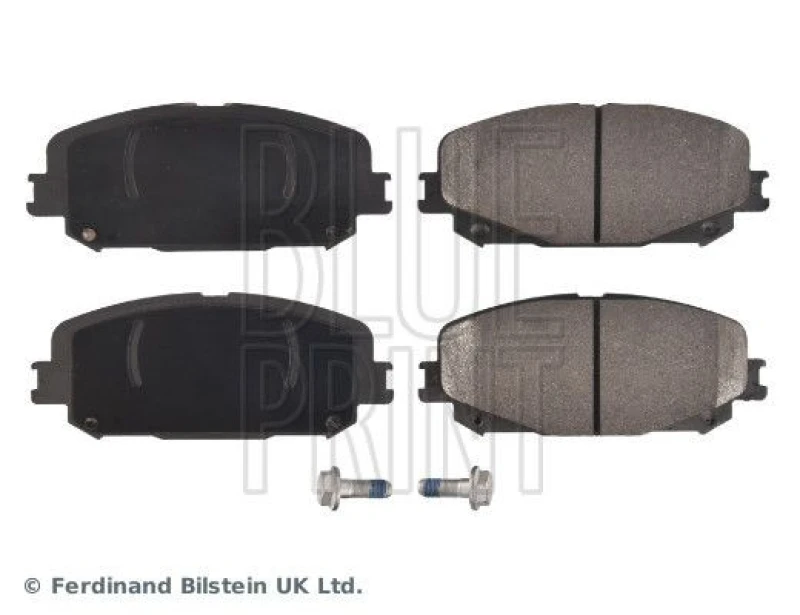 Image of Blue PRINT Brake pad set Blue PRINT ADBP420110
