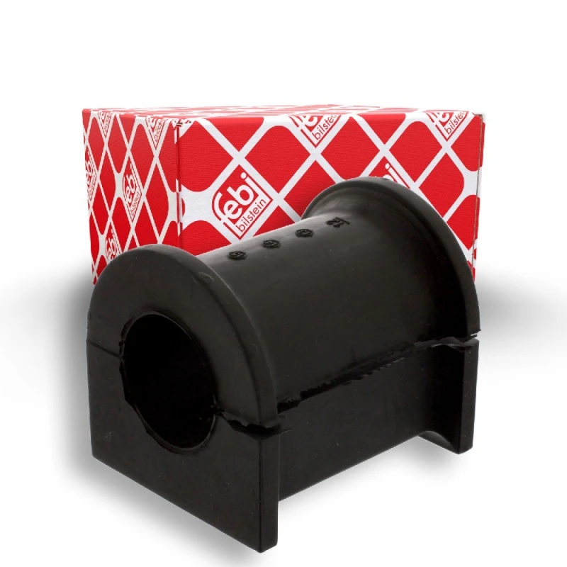 Image of FEBI BILSTEIN 40034 Stabilizer Bushes Rear Axle, Rubber Rubber Anti-roll Bar Bush Kit (1334)