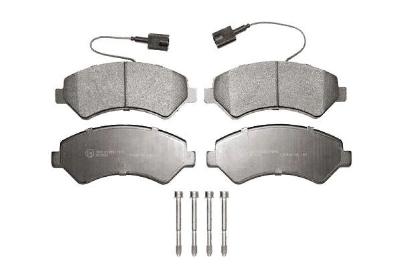 Image of LPR 05P1997 Brake pad set with bolts/screws Brake Pad Set,disc brake (402)