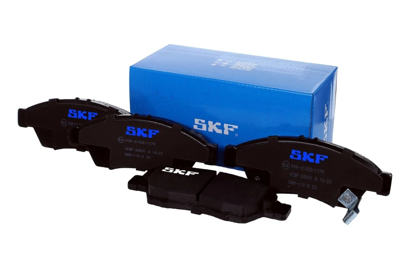 Image of SKF VKBP 80801 A Brake pad set with acoustic wear warning Brake Pad Set,disc brake (402)