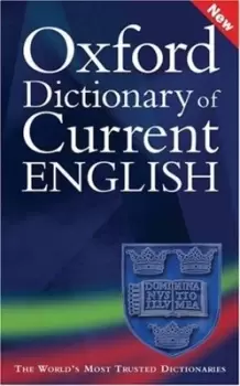 Image of The Oxford dictionary of current English - Paperback - Used