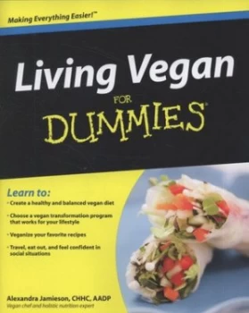 Image of Living Vegan for Dummies by Alexandra Jamieson Paperback