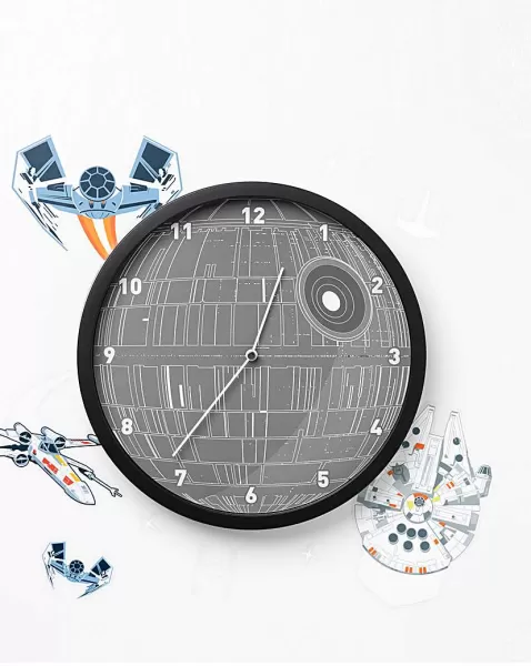 Image of Star Wars Glow in the Dark Clock