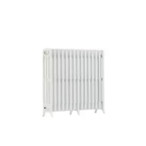 Image of Arroll Aluminium Range Painted White 15 Column Radiator, (W)906mm X (H)750mm