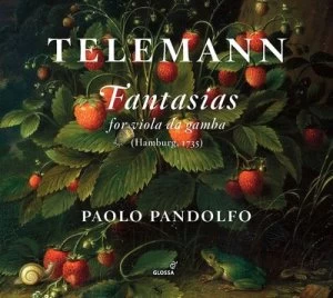 image of Telemann Fantasias for Viola Da Gamba by Georg Philipp Telemann CD Album