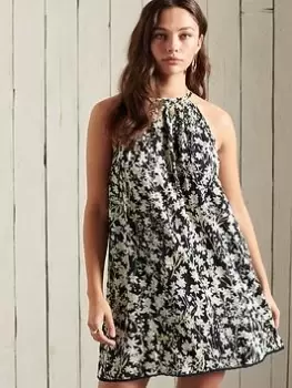 Image of Superdry Beach Cami Dress - Navy, Size 10, Women