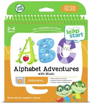 Image of LeapFrog LeapStart Alphabet Adventures Activity Book