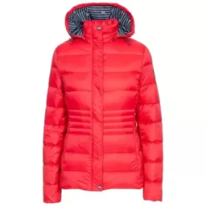 image of Trespass Womens/Ladies Hayling Down Jacket (L) (Red)