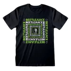 image of Beetlejuice - Repeated Names (Unisex) Ex Ex Large