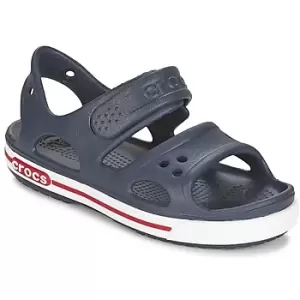 Image of Crocs CROCBAND II SANDAL PS boys's Childrens Sandals in Blue - Sizes 11 kid,13 kid,1 kid,3 kid,8 toddler,4 toddler,7 toddler,9 toddler,10 kid,6 toddle