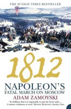 Image of 1812 by Adam Zamoyski Paperback