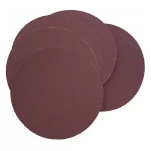 image of 125mm (5) Self Adhesive Sanding Disc 80grit, Pack of 5 - Charnwood