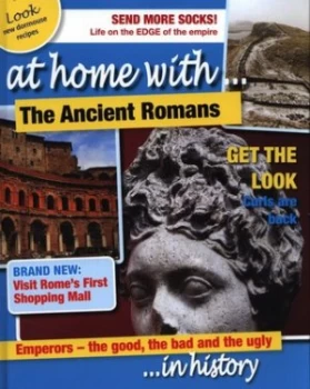 Image of At home with the ancient Romans in history by Tim Cooke